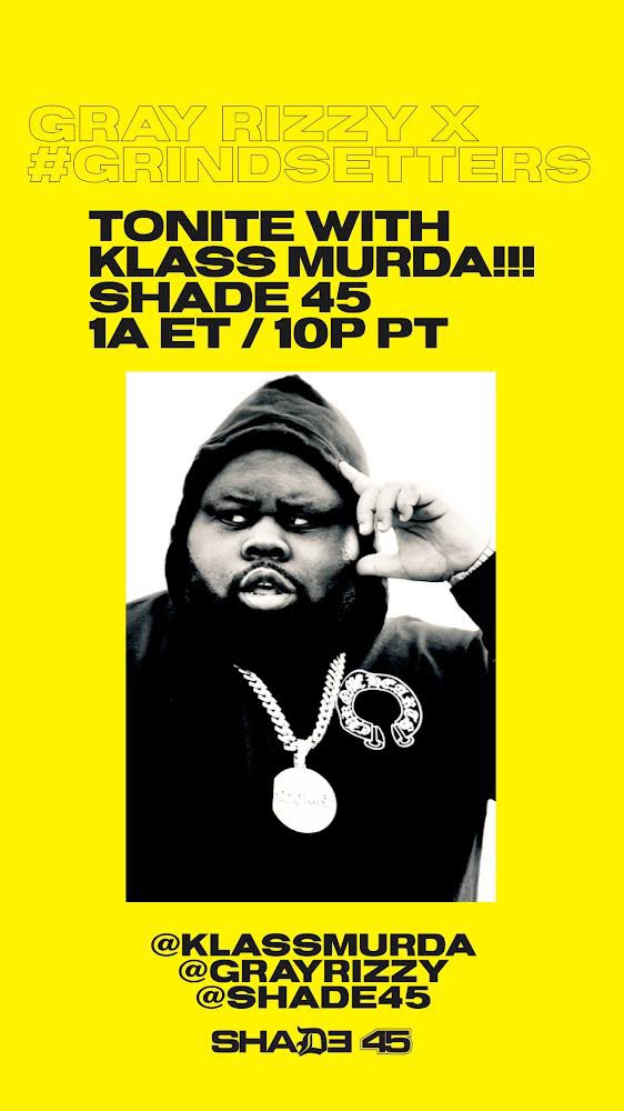 Klassmurda1's tweet photo. #WEOUTCHEA tonight with the homie @GrayRizzy on @Shade45! Check out my interview NATIONWIDE at 1a on the East and 10p on the West on @SIRIUSXM Ch 45! 🦍🦍🦍 https://t.co/vUoU2Jianw