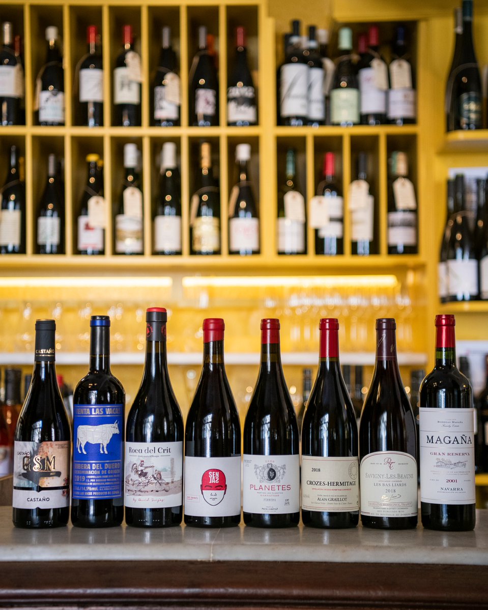 vinyadelsenyor's tweet photo. Los 8 tintos a copas que puedes disfrutar con nosotros hasta el 31 de julio. https://t.co/PIZzvoI5UZ