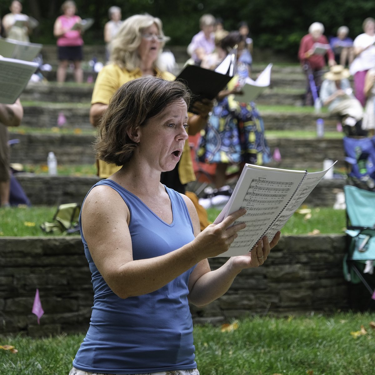 CathedralChoral's tweet photo. A few photos from Sunday's #SummerSing! 📸 Thanks again to @HeritageSigChrl for co-hosting such a wonderful event with us. If you're just as excited for the next one as we are, register using this link! ☀️
https://t.co/2KJ3ANouyn https://t.co/VCd19FFT2g