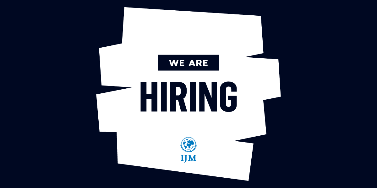 #CharityJobs: IJM is #Recruiting for a Social Services and Criminal Justice Liaison, responsible for engaging UK services to combat cross border #humantrafficking between #Romania and the UK. 

For more details about the role, visit: bit.ly/IJMcareers

#AntiTrafficking