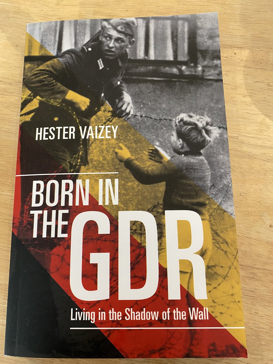 Last one for now because I’m getting too self indulgent. This by @HesterVaizey shows both sides of the reunification through a series of interviews with eight East Germans.