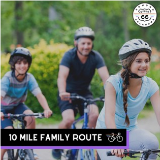 cycle66ok's tweet photo. π 10 Mile Route β
Our shortest route, this leisurely ride will showcase downtown Edmond, the University of Central Oklahoma campus, and our community's best parks and bike paths. β
Perfect for an exciting family outing!β
#Route66 #Cycle66 #Cycling #GetOutdoors #EdmondOk https://t.co/UYWXfiMa1O
