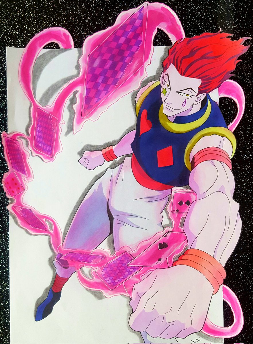 ChibiArt_'s tweet photo. ✨Mon dessin de Hisoka en 3D https://t.co/NjQvGFdIlf
