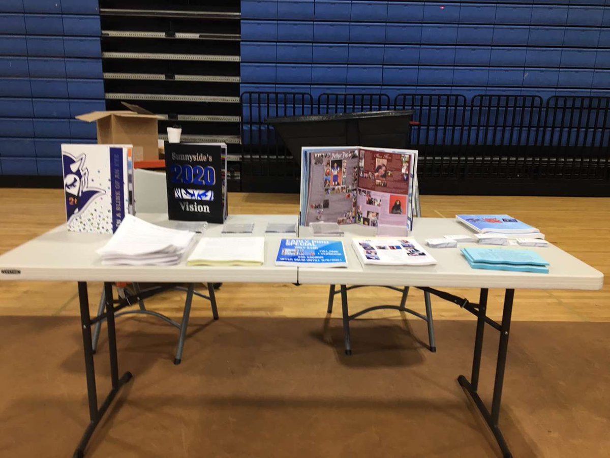 Don’t forget to stop by the Yearbook table during registration to get important information regarding deadlines, special prices, and much more. We are all excited to welcome you back on campus for the new year