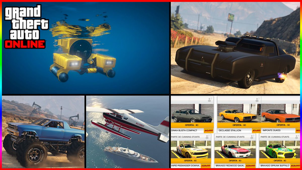 WolfPlayTV's tweet photo. GTA Online: Vehículos Gratis Por Tiempo Limitado - Julio 2021 | Date Prisa! Cómpralos Ya Mismo!
Vídeo: https://t.co/KzMQQJ1SX7.
#GTAOnline #CochesGratis #VehículosGratis #FreeCars #FreeVehicles #RockstarGames #SocialClub #GTAV #GTA5 #PC #Kraken #DukeODeath #Dodo #Marshall https://t.co/mJDs6ymsKL