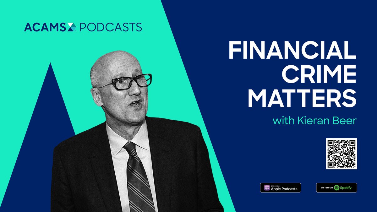 acamstoday's tweet photo. Financial Crime Matters is a Charlie Award-winner as well! Listen to episodes of the podcast with @KieranBeer here: https://t.co/Mv6dtpaKcx #CharlieAwards https://t.co/WZYLZg2wTp