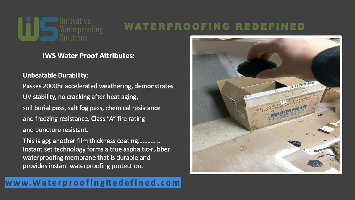 Innovative Waterproofing Solutions tweet media