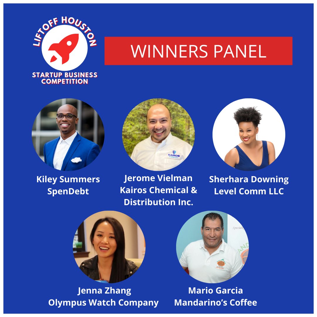 HoustonOBO's tweet image. The Liftoff Houston Winner&apos;s Panel is finally here!! Join us tonight at 6:00 PM to hear from previous winners! RSVP Now!

tinyurl.com/LOHWinnersPanel

#LiftOffHouston #HoustonOBO #HoustonLibrary #SmallBusiness #Startups #business #competition #Entrepreneurship #WinnersPanel #QnA