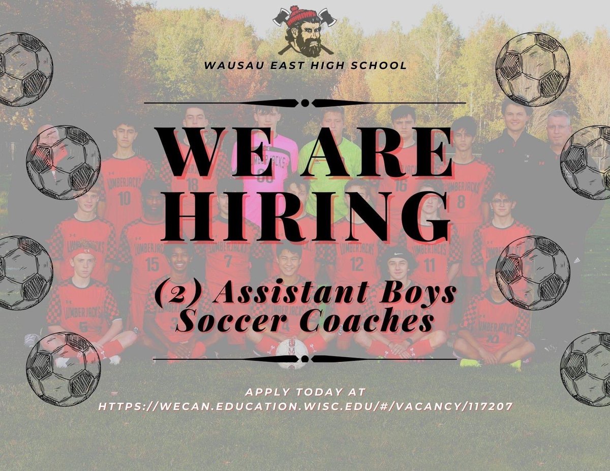 WausauEastJax's tweet image. Join the Team! #WEjax #coach #impact