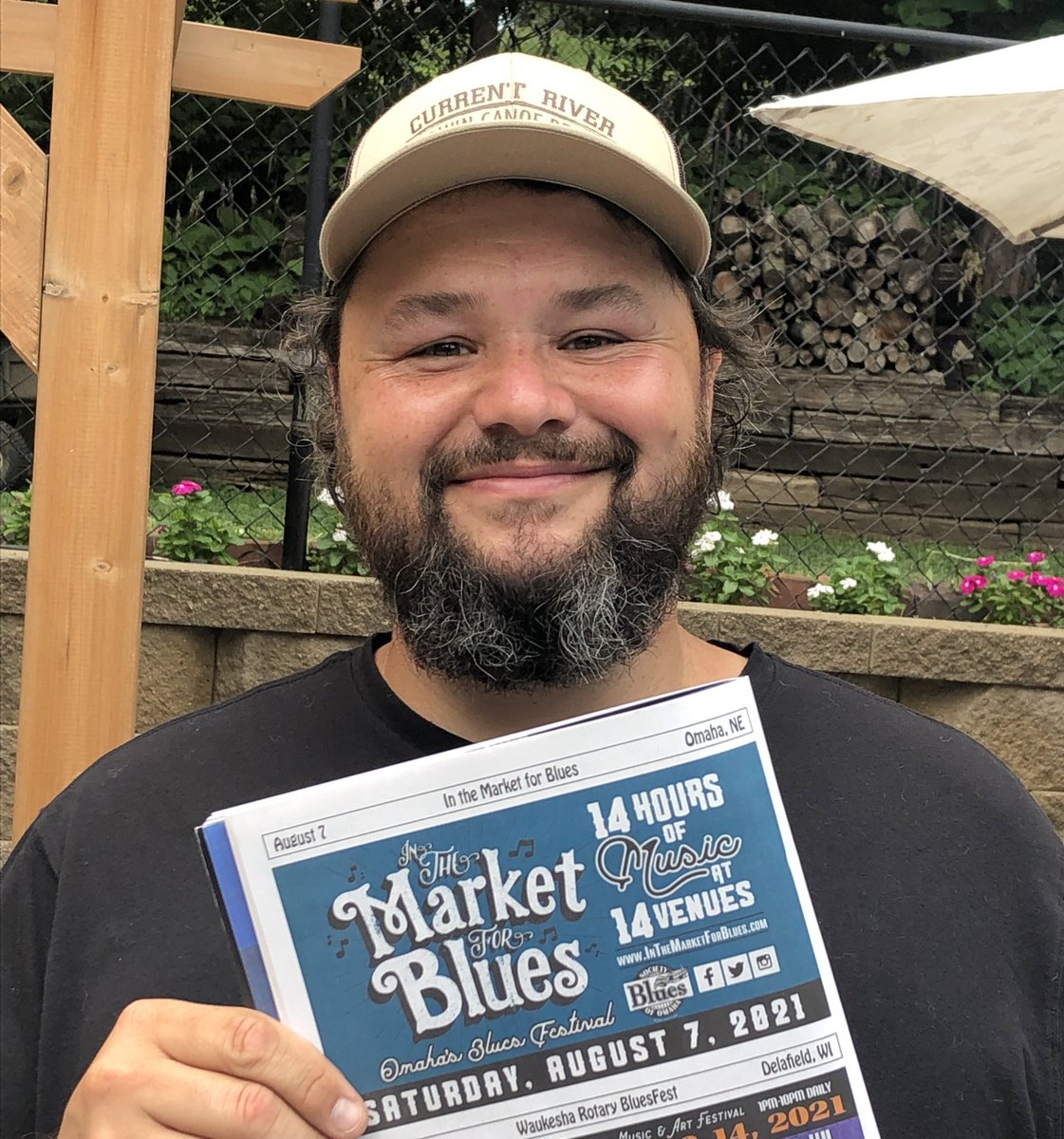 Héctor Anchondo is personally inviting YOU to In The Market For Blues - Omaha's Blues Fest on Aug. 7th, 2021.  Hector is the reigning champ of the solo/duo category at the International Blues Challenge AND co-founder of In The Market For Blues
Ticket link in bio.