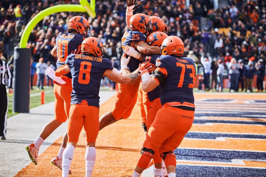 After a great conversation with <a href="/BretBielema/">Bret Bielema</a> and <a href="/Coach_BMiller/">Bart Miller</a>, I’m incredibly excited to announce that I have received an offer to play football at the University of Illinois! <a href="/IlliniFootball/">Illinois Football</a>