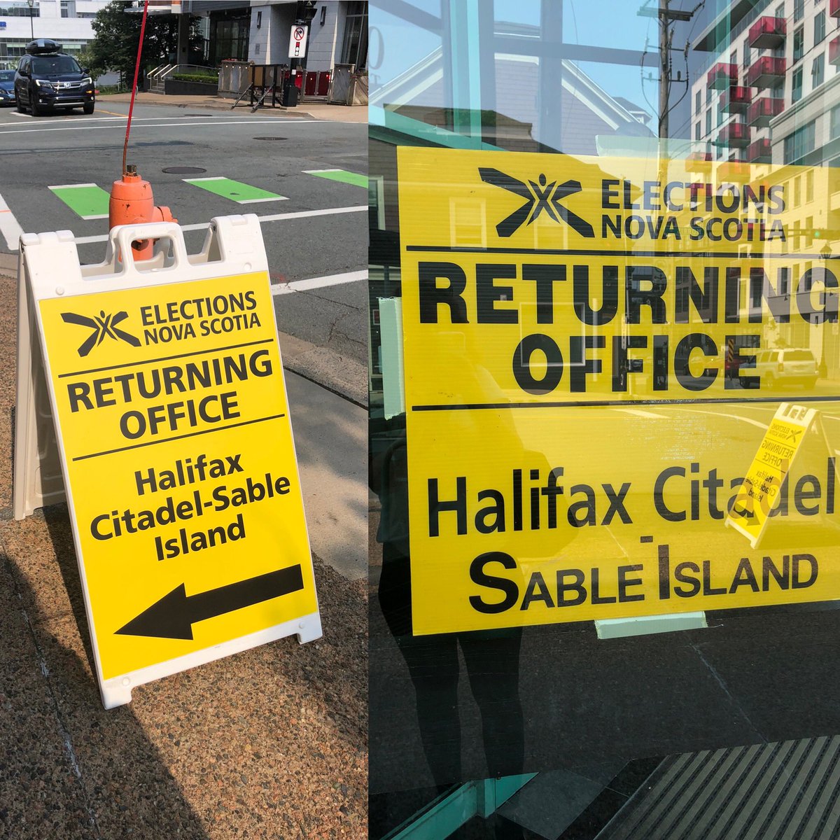 Felt amazing to finally vote in-person for an amazing person, leader and friend <a href="/LabiKousoulis/">Labi Kousoulis</a>. Let’s re-elect a passionate and proven advocate for Halifax Citadel Sable-Island!  #govote #teamlabi #nspoli