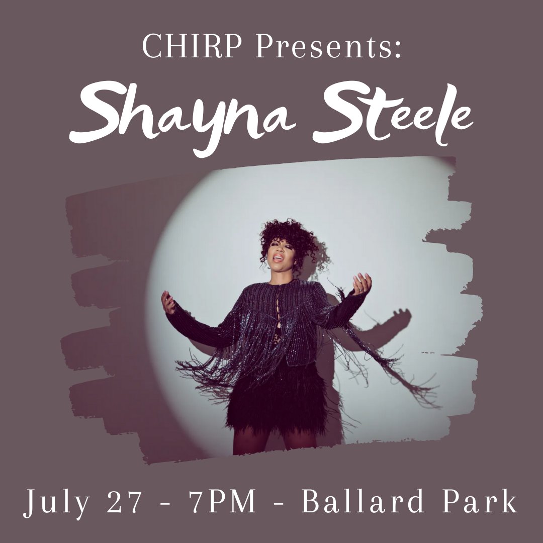 DON'T MISS our show with @shaynasteele tonight at 7pm in the park! More info: mailchi.mp/802a8426572d/s… #chirpct #inridgefield #ridgefieldct #freeconcert #fairfieldcounty