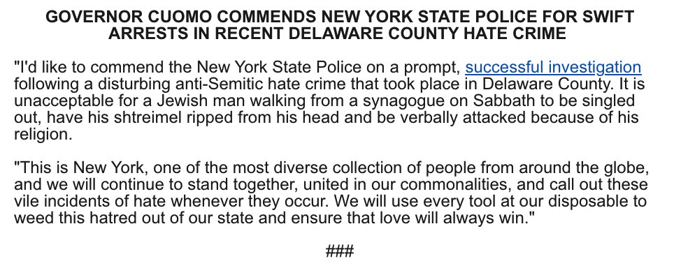 Archive: Governor Andrew Cuomo on X: “I commend the @nyspolice for