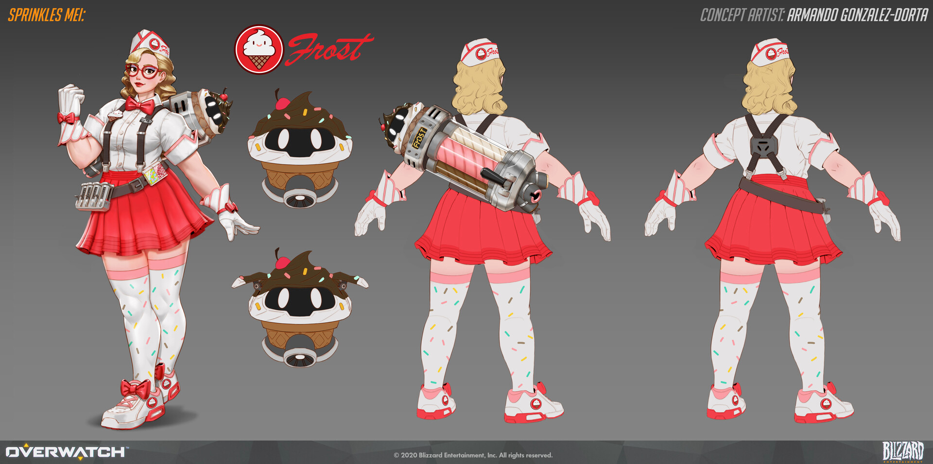 Naeri X 나에리 on Twitter "Overwatch New Skin Sprinkles Mei Official