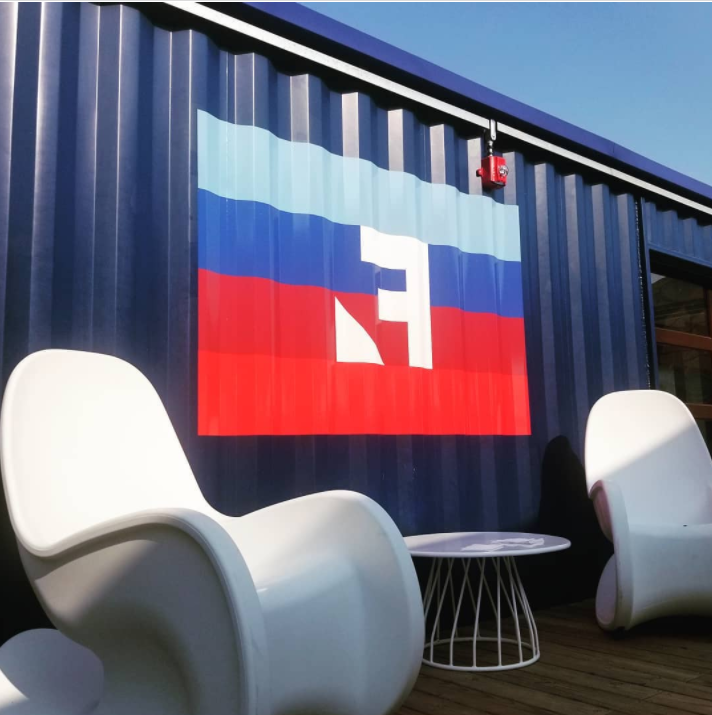 Summertime is fun, especially with friends at breweries! Check out SpeedPro Raleigh's newest project for <a href="/fullsteam/">Fullsteam</a>. This printed mural in their flex space depicts key universities of the North Carolina region. #GreatBigGraphics