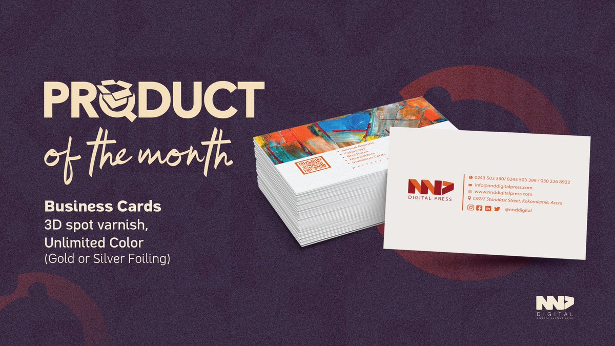 snapbookgh's tweet photo. YOU! yes you! Did you know that with as little as Ghc 25 you can get 100 pieces of a Business Card?  Call or WhatsApp us on 0553262948. Alternatively order online on https://t.co/xN9E0D0UNw https://t.co/SmpAYS4dFy