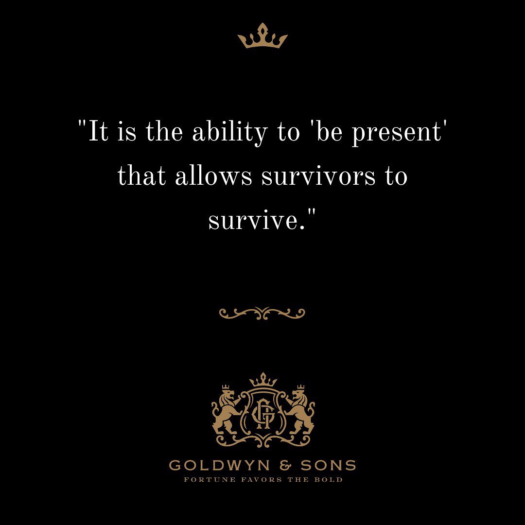 It is our ability to stop and smell the roses, to “be here now”, that allows us to be aware of the opportunities we have that can lead to our rescue. Read more on our CEO’s blog “A view of Heaven from a seat in Hell”.