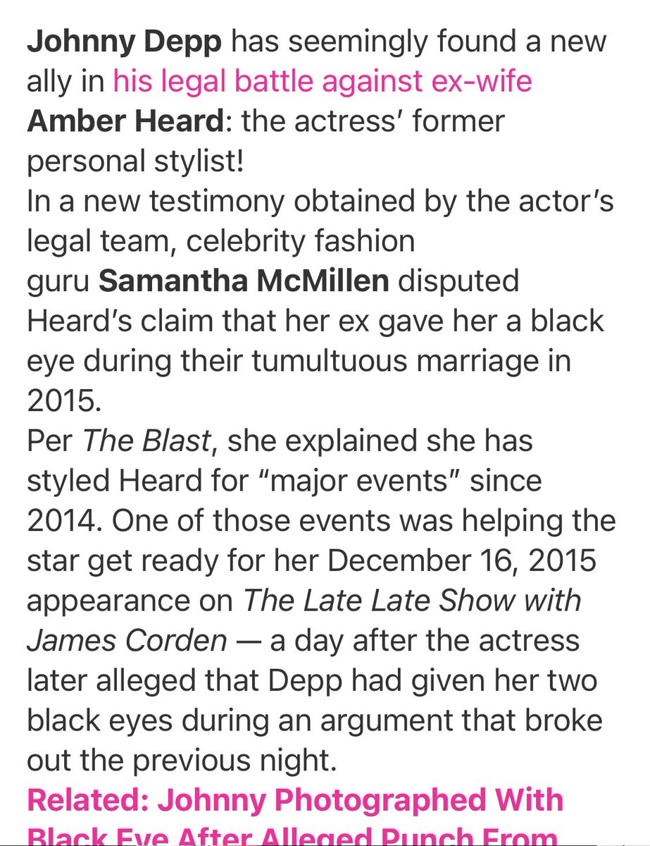 PoisoniousMood's tweet photo. ERW AND AH HAD SAME PERSONAL STYLIST- WHO STATED AH LIED….. #JusticeForJohnnyDepp #JusticeForMansonAndDepp #MarilynManson #StandByYourManson #MarilynMansonIsInnocent #SupportYourManson #EvilEvan #AmberHeardIsAnAbuser https://t.co/QKNc05ALso