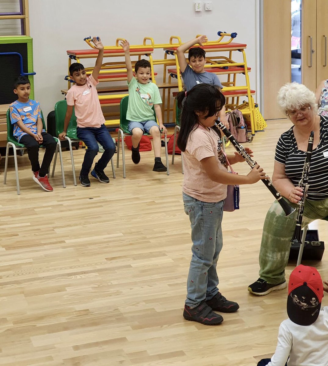 Day 2 of our four week summer holiday project! Thanks <a href="/MarcusRashford/">MR14</a> for fighting to the funding! 🎶🍉🍌🎷⚽️🤸🏾‍♂️🎨