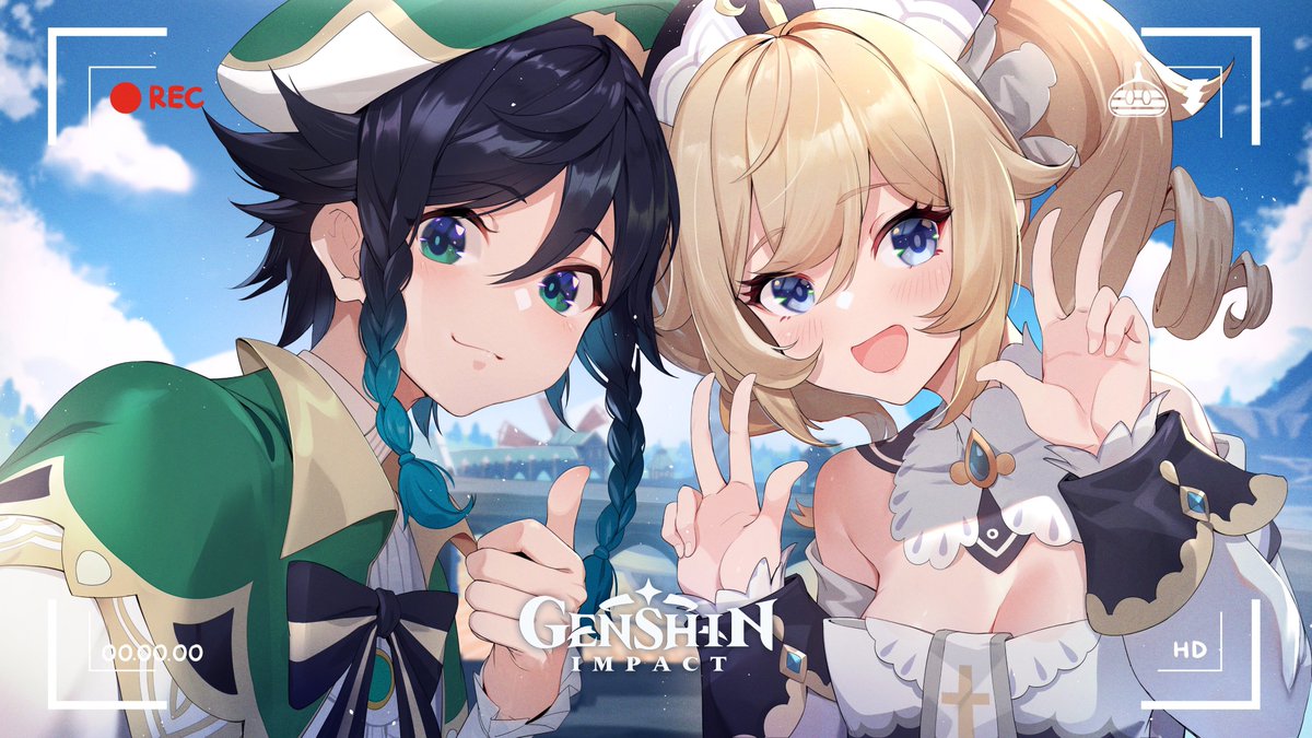 Genshin Tarot tweet media