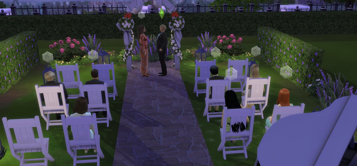 Kristi_Mae89's tweet photo. All of the sims are sitting and watching a wedding?! This is a first for me!
#TheSims #Sims4 #SimsWedding https://t.co/NUf2z1xQuJ