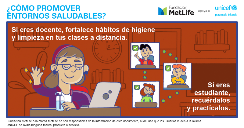 UNICEFMexico's tweet photo. El cierre de escuelas ha sido una grave afectación de #COVID19 para niñas, niños y adolescentes en México y en el mundo. 

Con @MetLifeMx preparamos estas recomendaciones para promover hábitos de higiene mientras se prepara el regreso presencial 👇  
https://t.co/EgmFYchsxH