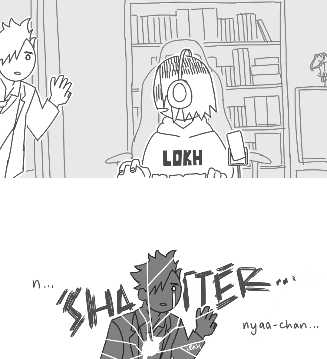 i want vtuber kenma to be real so bad...... U_U #haikyuu 