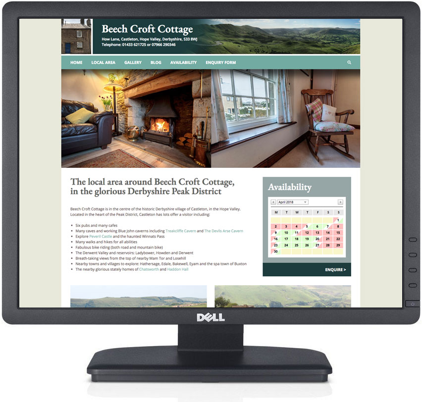 AndrewBurdett's tweet photo. Another website we designed and created. This time a holiday cottage in Castleton: https://t.co/s4Wny1ibfC #peakdistrict #webdesign https://t.co/1BNhdPqEmv
