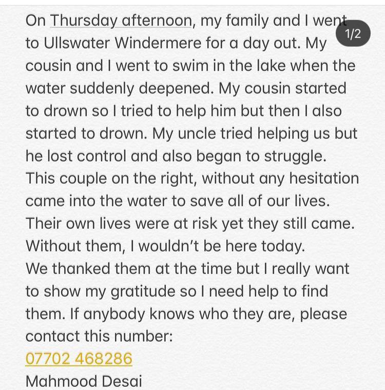 This requires a serious U.K. wide retweet as they have saved the lives of my relatives! We would like to say thank you! #whoaretheseheroes? Read below. <a href="/BBCNews/">BBC News (UK)</a> <a href="/itvnews/">ITV News</a>