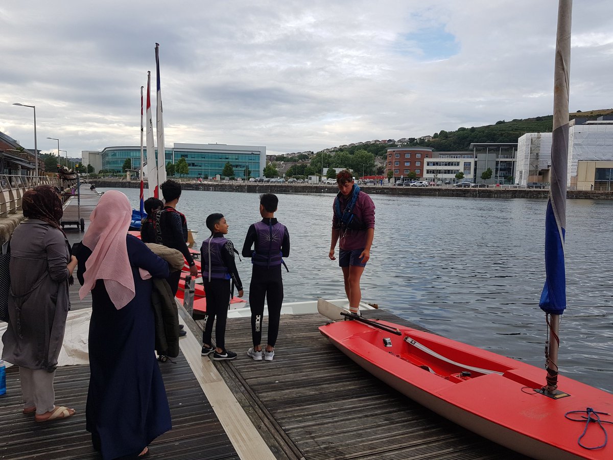 All_Afloat's tweet image. It's been a while, first all-afloat Swansea session of 2021. Looking really confident. @RYACymruWales
