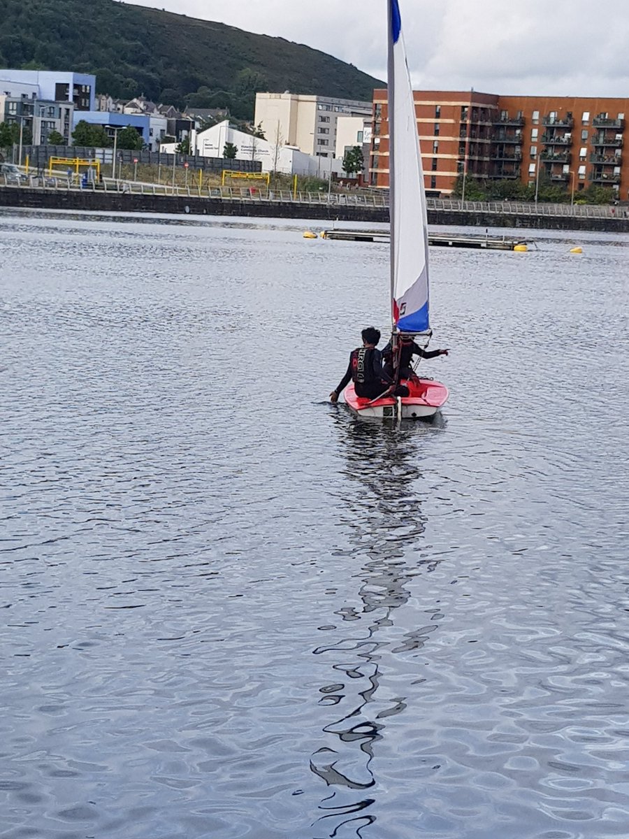 All_Afloat's tweet image. It's been a while, first all-afloat Swansea session of 2021. Looking really confident. @RYACymruWales