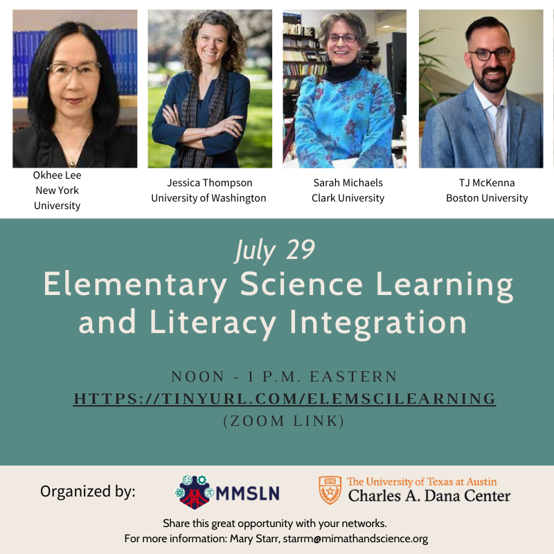Science educators spend a lot of time discussing leveraging literacy to support elementary science - but what if we considered using science to support literacy!? Join us THURSDAY for a conversation on elem. science and literacy! Please RT so your networks can attend, too!