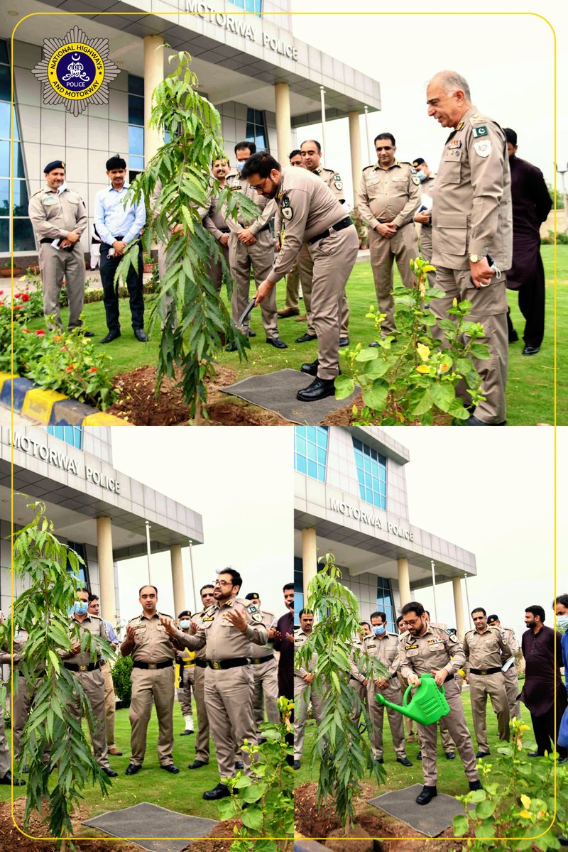 Inauguration of Tree Plantation Drive by IGP NHMP Dr.Syed Kaleem Imam at Central Police Office Islamabad.
#ServiceAboveSelf #NHMP #CleanGreenPakistan #TreePlantationDrive