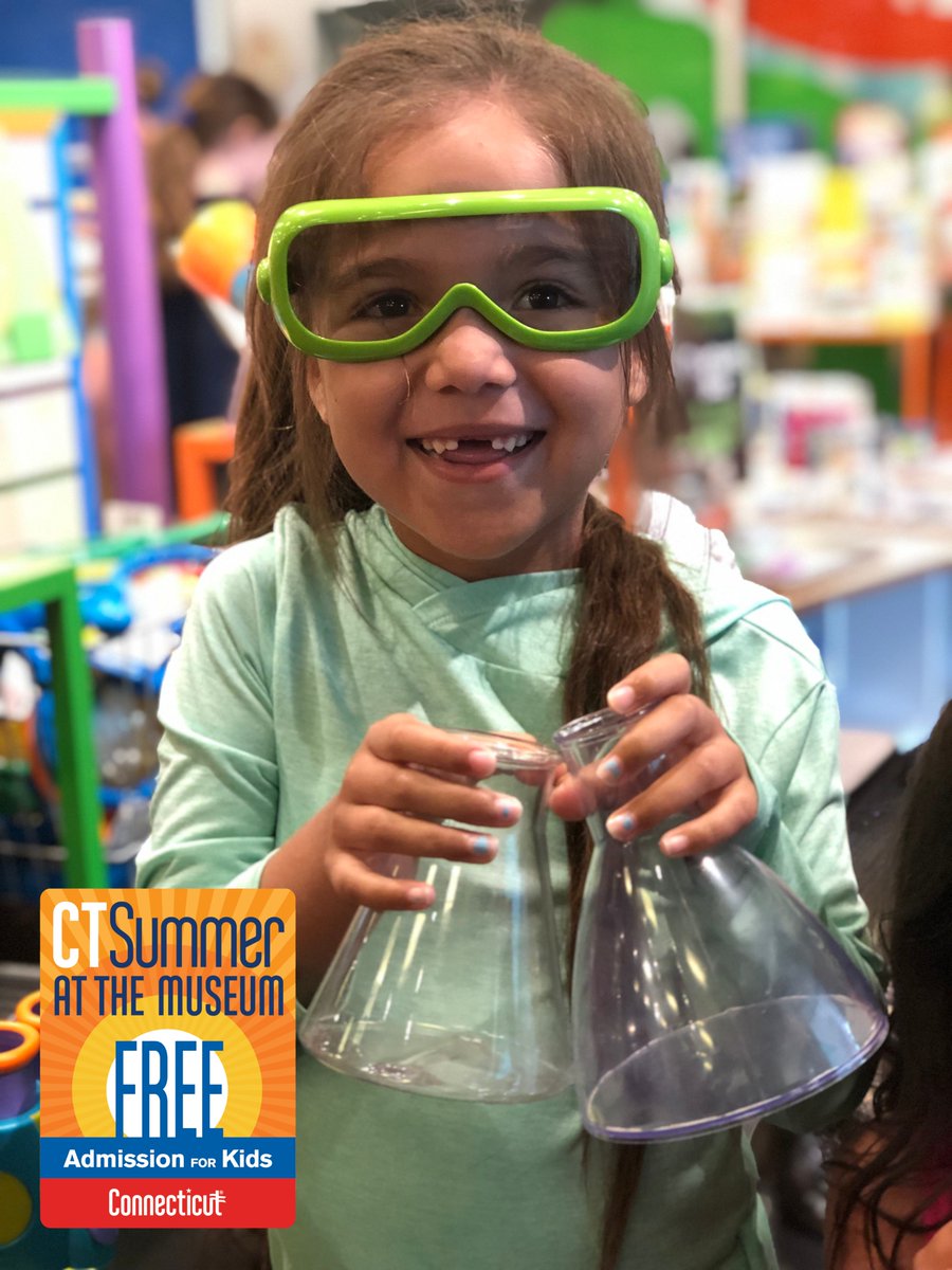 CTScienceCenter's tweet photo. β€οΈ Science
It's time to explore! This summer, the Connecticut Science Center is free for Connecticut kids 18 years and under. Plan your trip today at https://t.co/eHJ8T4gCcH
#CTSummerMuseums #CTvisit #CTScienceCenter #LoveScience #ScienceKids #Summer2021 https://t.co/FWLZtPH1IL