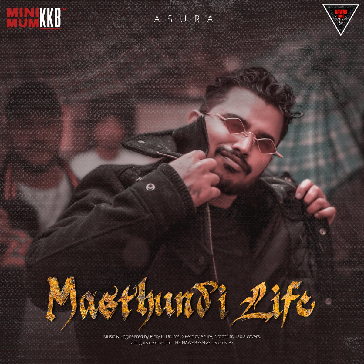 asuramuzic's tweet photo. New track MASTHUNDI LIFE is all set to drop on 31st July! 
#masthundilife #asuramuzic #nawabgang #minimumkkb #telugurap #TeluguFilmNagar https://t.co/qbPkVH76Jl