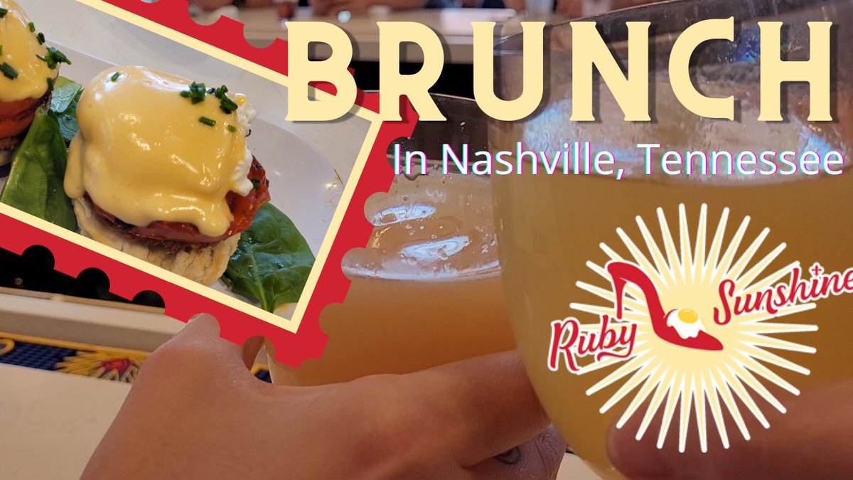 AliceInCasino's tweet image. Check out this great Brunch place in Nashville, Tennesse #RubySunshine.  I had a great Father's Day brunch with my son, @Lord_Bootsy ! Delicious food and awesome Mimosas! #Nashville #Brunch #mimosa youtu.be/jVvMxL_Ajw4