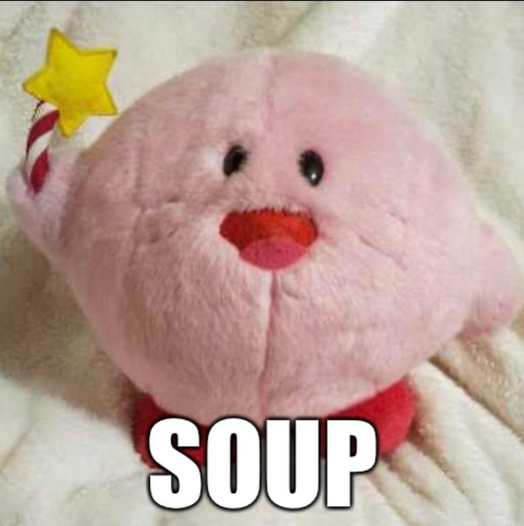 ehsiahgsshhasbb's tweet image. soup