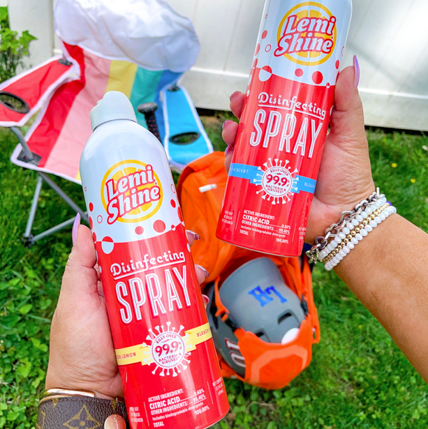LemiShine's tweet photo. Our Disinfecting Sprays knock 99.9% of bacteria and viruses out of the park while working their magic on all surfaces!

📸: @rosegoldamy https://t.co/KtEFZfqpi2