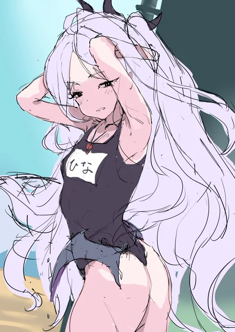 ヒナちゃんの水着可愛い 