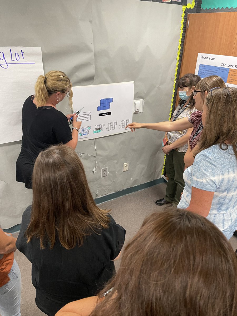 Awesome #PBVUSD 4-6th grade teachers engaging in Cube Conversations at #ELS21. <a href="/melissacerdaa/">Melissa Cerda</a> <a href="/apickett2/">April Pickett</a>