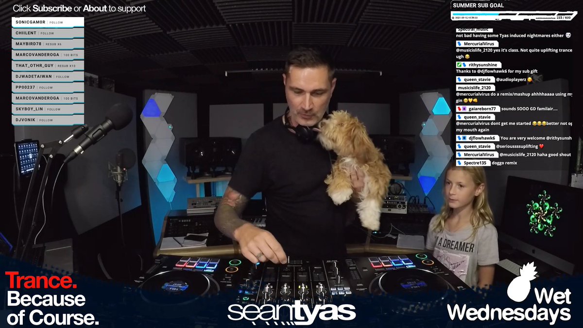 madwavemusic's tweet image. Special support for 🔱 Trident by @SeanTyas, his adorable daughter Kyla &amp;amp; their lovely furball Bailey 😍🐕🎶

🔱 Stream/Download Trident
👉🏻 bit.ly/Madwave_Triden…

🖥 Watch Video
👉 twitch.tv/videos/1093592…

@vanditrecords  #Trident #SeanTyas #UpliftingTrance