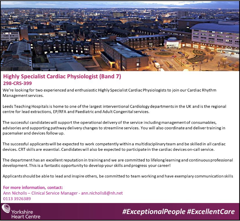 cardiorespLTHT's tweet photo. Are you a #physiologist/#healthcarescientist looking to take the next step in your career?

Check out our latest vacancies here ⬇️⬇️⬇️

https://t.co/mUAOpHtd7f
https://t.co/sBTsNcfTBU https://t.co/UZJWyh0qpz