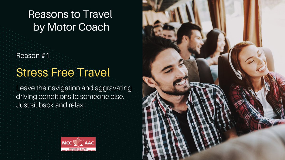 This #TravelTuesday, give thought to benefits of travelling via motor coach. Let someone else do the planning and the driving! Make your next getaway a stress-free one, all while supporting #motorcoachtourism. 🚌