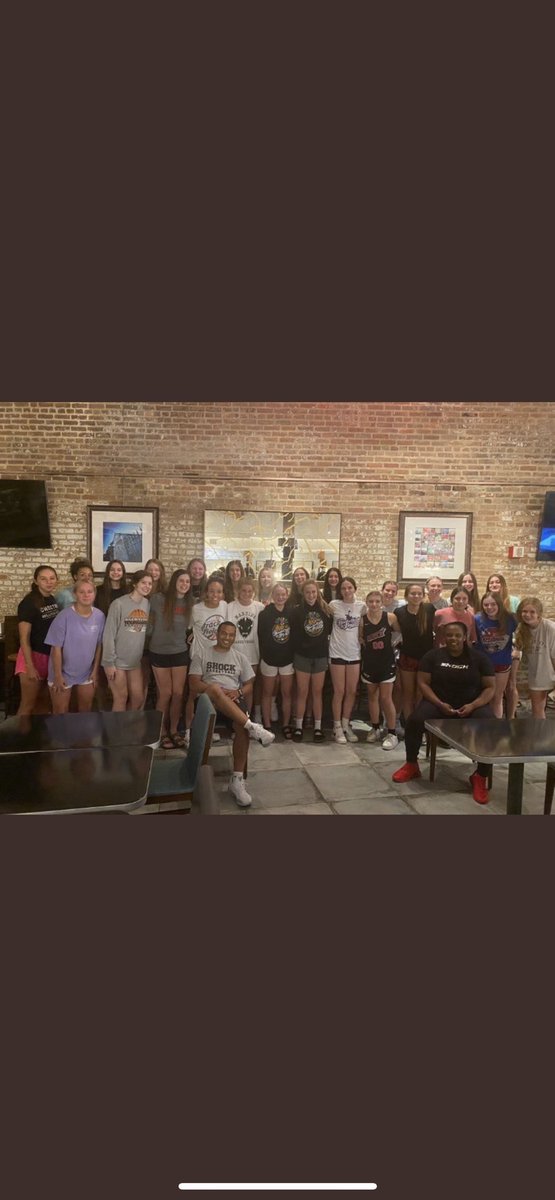 Ellawatson2024's tweet photo. Thanks @CoachRubyD and @Coach_Nik15 for investing in me and so many other girls! I can’t say thank you enough for the time and energy spent to make this summer special! Already counting down the days until next summer! @Shockhoops https://t.co/RDP4xYGPDb
