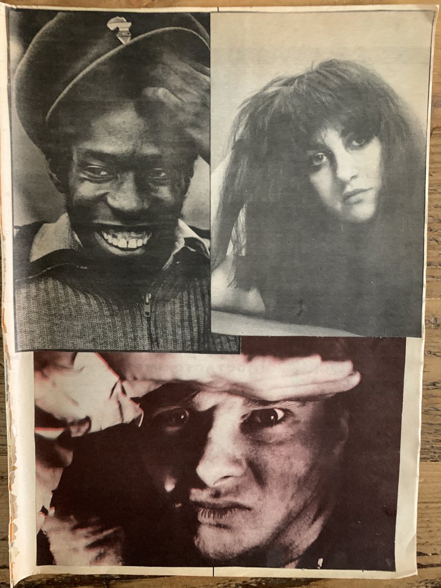 My Punk Scrapbook No.324 - Mikey Dread, Lydia Lunch, Frank Ziegert #mikeydread #lydialunch #frankziegert #y @NewWaveAndPunk @GCPunkNewWave @punktuation_mag @punkgirldiaries @TroughtonTony