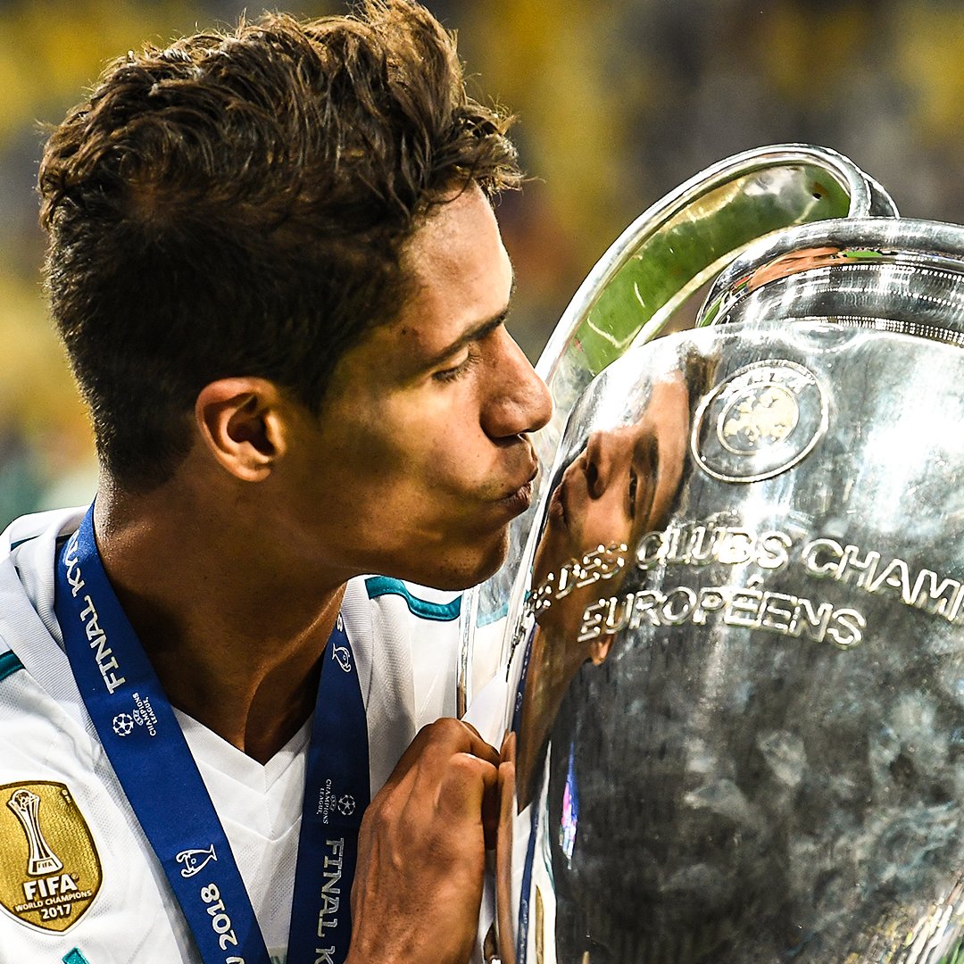 brfootball's tweet photo. What a run for Raphael Varane at Real Madrid 👏 https://t.co/XD0HHz7mJK