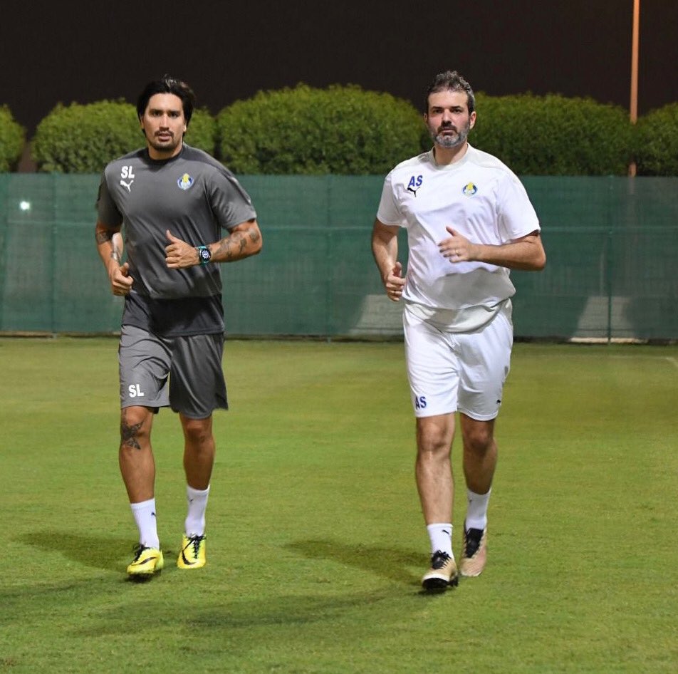 sebaleto11's tweet photo. #Catar#Doha#AlGharafa#Stramaccioni#Leto#DT#Coach#2021 https://t.co/1lbe2Rctga