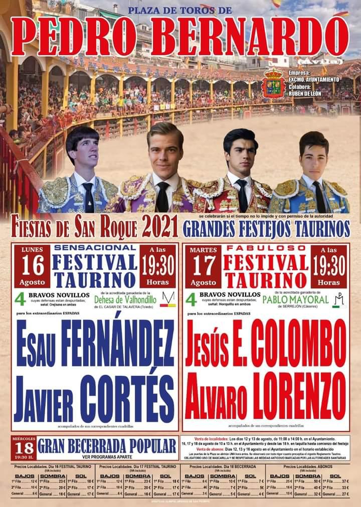 💥OFICIAL💥
ESTE ES EL CARTEL DE PEDRO BERNARDO!!!