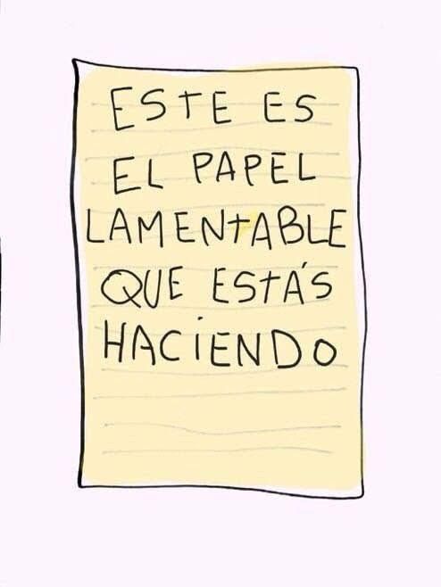 Lo que mi vida me trate de decir últimamente: